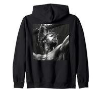 Gesù nero, cristianesimo, chiesa, Cristo, Gesù Felpa con Cappuccio