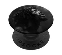 Gesù nero, cristianesimo, chiesa, Cristo, Gesù PopSockets PopGrip Adesivo