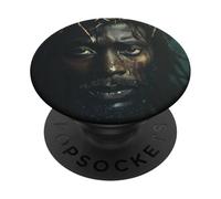 Gesù Nero, Cristianesimo, Chiesa, Cristo, Gesù PopSockets PopGrip Adesivo