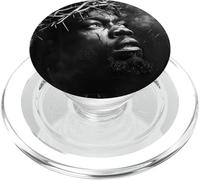 Gesù Nero, Cristianesimo, Chiesa, Cristo, Gesù PopSockets PopGrip per MagSafe