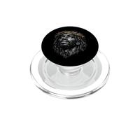 Gesù Nero, Cristianesimo, Chiesa, Cristo, Gesù PopSockets PopGrip per MagSafe