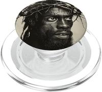 Gesù nero, cristianesimo, chiesa, Cristo, Gesù PopSockets PopGrip per MagSafe