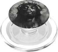 Gesù nero, cristianesimo, chiesa, Cristo, Gesù PopSockets PopGrip per MagSafe