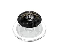 Gesù Nero, Cristianesimo, Chiesa, Cristo, Gesù PopSockets PopGrip per MagSafe