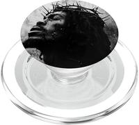 Gesù Nero, Cristianesimo, Chiesa, Cristo, Gesù PopSockets PopGrip per MagSafe