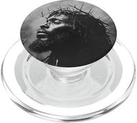 Gesù nero, cristianesimo, chiesa, Cristo, Gesù PopSockets PopGrip per MagSafe