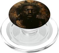 Gesù Nero, Cristianesimo, Chiesa, Cristo, Gesù PopSockets PopGrip per MagSafe