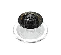 Gesù Nero, Cristianesimo, Chiesa, Cristo, Gesù PopSockets PopGrip per MagSafe