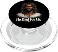 Gesù Nero, Cristianesimo, Chiesa, Cristo, Gesù PopSockets PopGrip per MagSafe