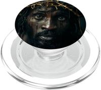 Gesù Nero, Cristianesimo, Chiesa, Cristo, Gesù PopSockets PopGrip per MagSafe