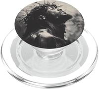 Gesù nero, cristianesimo, chiesa, Cristo, Gesù PopSockets PopGrip per MagSafe