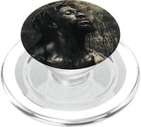 Gesù Nero, Cristianesimo, Chiesa, Cristo, Gesù PopSockets PopGrip per MagSafe