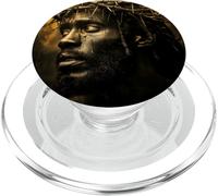 Gesù Nero, Cristianesimo, Chiesa, Cristo, Gesù PopSockets PopGrip per MagSafe