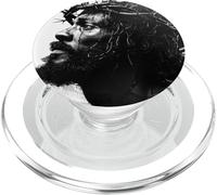 Gesù nero, cristianesimo, chiesa, Cristo, Gesù PopSockets PopGrip per MagSafe