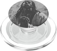 Gesù Nero, Cristianesimo, Chiesa, Cristo, Gesù PopSockets PopGrip per MagSafe