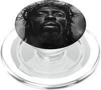 Gesù Nero, Cristianesimo, Chiesa, Cristo, Gesù PopSockets PopGrip per MagSafe