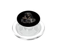 Gesù Nero, Cristianesimo, Chiesa, Cristo, Gesù PopSockets PopGrip per MagSafe