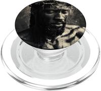 Gesù Nero, Cristianesimo, Chiesa, Cristo, Gesù PopSockets PopGrip per MagSafe
