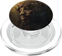 Gesù Nero, Cristianesimo, Chiesa, Cristo, Gesù PopSockets PopGrip per MagSafe