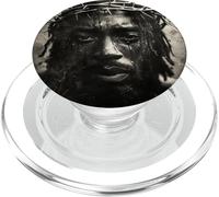 Gesù Nero, Cristianesimo, Chiesa, Cristo, Gesù PopSockets PopGrip per MagSafe