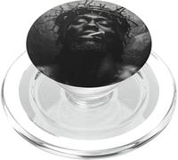 Gesù nero fuma, cristianesimo, chiesa, Cristo, Gesù PopSockets PopGrip per MagSafe