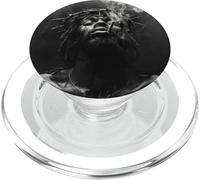 Gesù nero fuma, cristianesimo, chiesa, Cristo, Gesù PopSockets PopGrip per MagSafe