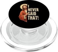 Gesù non ho detto quel divertente meme cristiano PopSockets PopGrip per MagSafe