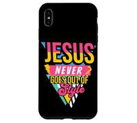 Gesù non passa mai di moda Retro anni '90 cattolico divertimento Custodia per iPhone XS Max