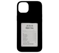 Gesù pagato tutto ricevuta Design Fede cristiana Custodia per iPhone 14 Plus