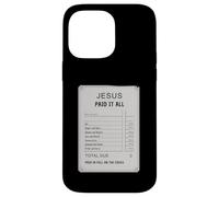 Gesù pagato tutto ricevuta Design Fede cristiana Custodia per iPhone 14 Pro Max