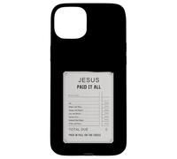 Gesù pagato tutto ricevuta Design Fede cristiana Custodia per iPhone 15 Plus