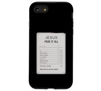 Gesù pagato tutto ricevuta Design Fede cristiana Custodia per iPhone SE (2020) / 7/8