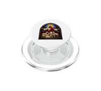 Gesù Pastore Cattedrale Medievale Mosaico Arte Con Agnelli PopSockets PopGrip per MagSafe