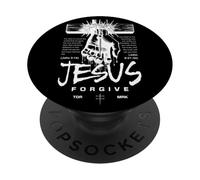 Gesù perdona Cristiano Risorto Salvatore Fede Pasqua PopSockets PopGrip Adesivo