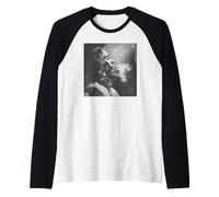 Gesù più Fresco Cristo Fuma, Resistenza, Gesù Ribelle Maglia con Maniche Raglan