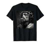 Gesù più Fresco Cristo Fuma, Resistenza, Gesù Ribelle Maglietta