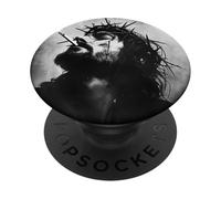Gesù più fresco Cristo fuma, resistenza, Gesù ribelle PopSockets PopGrip Adesivo