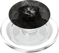 Gesù più fresco Cristo fuma, resistenza, Gesù ribelle PopSockets PopGrip per MagSafe
