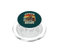 Gesù prendere le redini divertente Barrel Racing PopSockets PopGrip per MagSafe