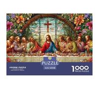 Gesù Puzzle 1000 Pezzi Jigsaw Puzzle Per Adolescenti E Bambini, Giochi Stimolanti Per Tutta La Famiglia 52x38cm/1000pcs