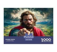 Gesù Puzzle 1000 Pezzi Jigsaw Puzzle Per Adolescenti E Bambini, Giochi Stimolanti Per Tutta La Famiglia 52x38cm/1000pcs