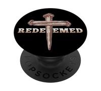 Gesù Redento Croce La Via La Verità La Vita ARTE SUL RETRO PopSockets PopGrip Adesivo