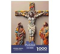 Gesù - Religione 1000 Pezzi cristianesimo Puzzle Adulti Di Autota Divertimento Esclusiva Amazon Regalo Per Adulti E Adolescenti Da 14 Anni E Più 38x26cm/1000pcs