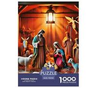 Gesù - Religione 1000 Pezzi cristianesimo Puzzle Adulti Di Autota Divertimento Per Gioco Familiare Regalo Per Adulti E Adolescenti Da 14 Anni E Più 70x50cm/1000pcs