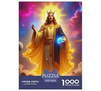 Gesù - Religione 1000 Pezzi cristianesimo Puzzle Adulti Di Autota Divertimento Per Gioco Familiare Regalo Per Adulti E Adolescenti Da 14 Anni E Più 70x50cm/1000pcs