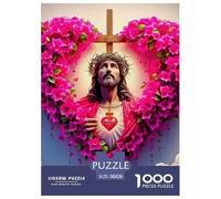 Gesù - Religione 1000 Pezzi cristianesimo Puzzle Adulti Di Autota Multicolore Esclusiva Amazon Regalo Per Adulti E Adolescenti Da 14 Anni E Più 38x26cm/1000pcs