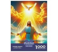 Gesù - Religione 1000 Pezzi cristianesimo Puzzle Adulti Di Autota Multicolore Per Gioco Familiare Regalo Per Adulti E Adolescenti Da 14 Anni E Più 70x50cm/1000pcs