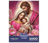 Gesù - Religione 1000 Pezzi cristianesimo Puzzle Di Autota Multicolore Festa Aziendale Regalo Per Adulti E Adolescenti Da 14 Anni E Più 38x26cm/1000pcs