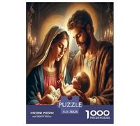 Gesù - Religione Puzzle Impossible 1000 Pezzi Speranza e amore Decorazione Per La Casa. Giochi Rilassamento E Intelligence Per Adulti E Ragazzi Da 14 Anni 38x26cm/1000pcs