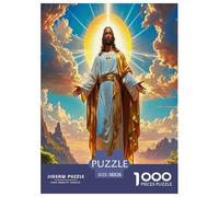 Gesù - Religione Puzzle Impossible 1000 Pezzi Speranza e amore Decorazione Per La Casa. Giochi Rilassamento E Intelligence Per Adulti E Ragazzi Da 14 Anni 38x26cm/1000pcs